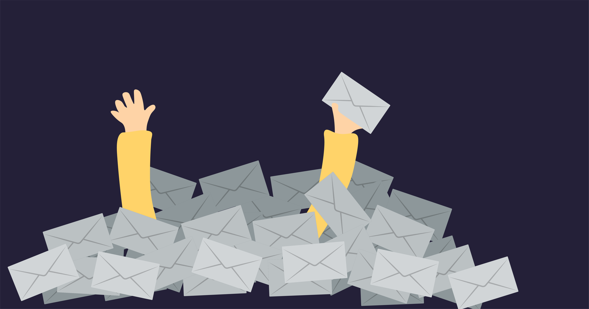 How a cluttered inbox is bad for you?